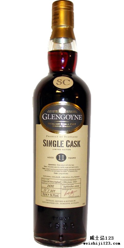 Glengoyne 1997 Sherry