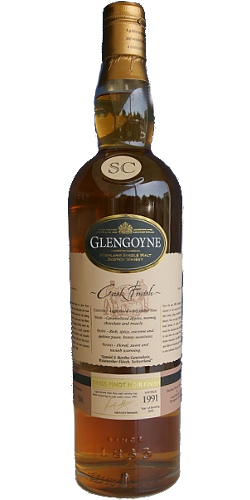 Glengoyne 1991 Swiss Pinot Noir Finish