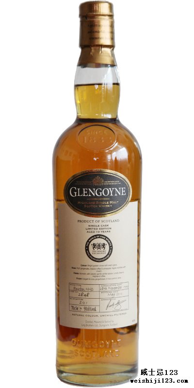 Glengoyne 1990 Single Cask