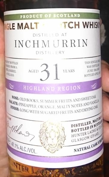 Inchmurrin 1984 HL