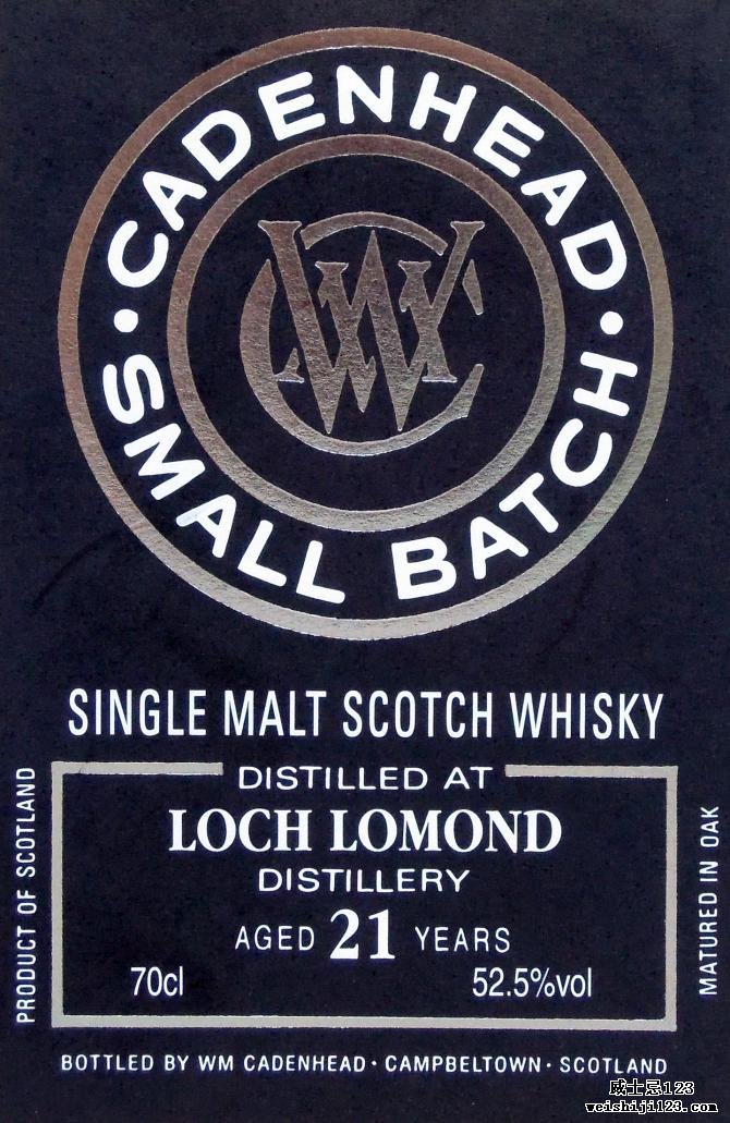 Loch Lomond 1997 CA