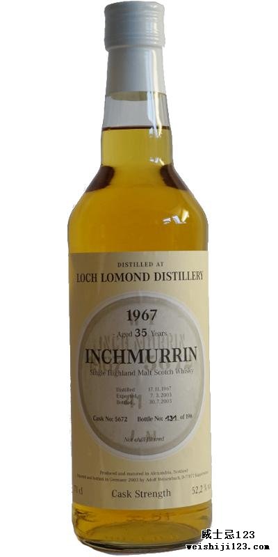 Inchmurrin 1967 AdW