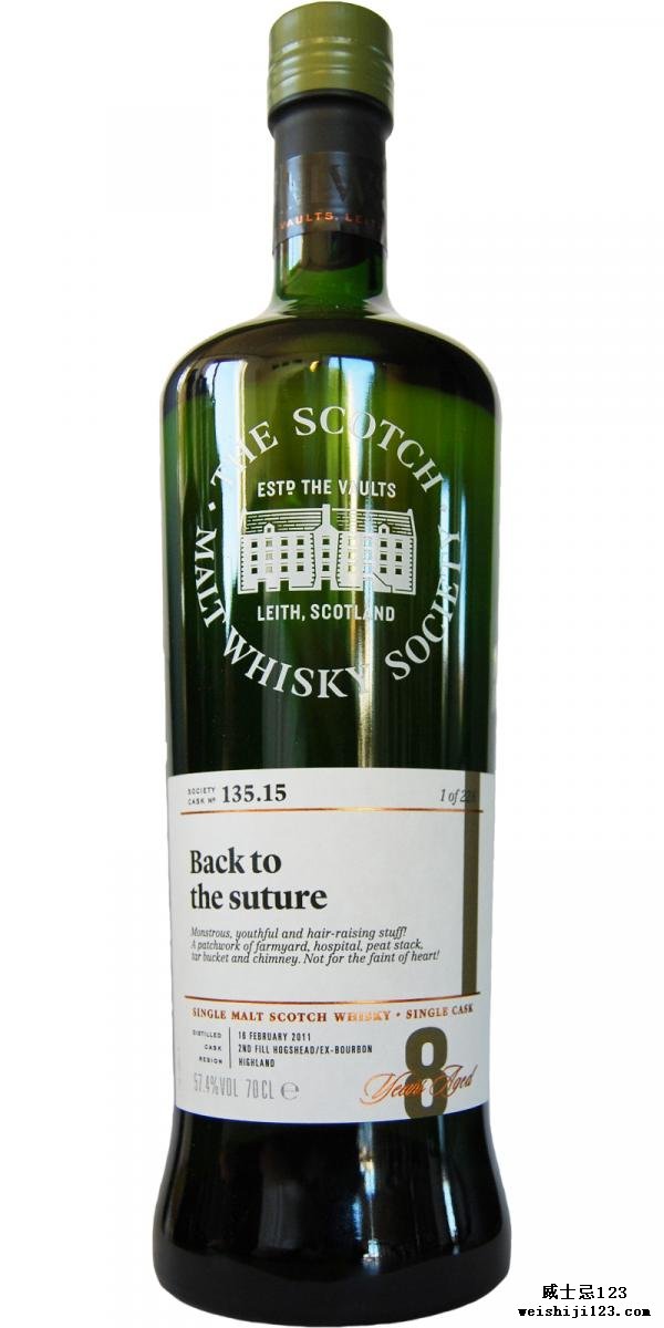 Loch Lomond 2011 SMWS 135.15