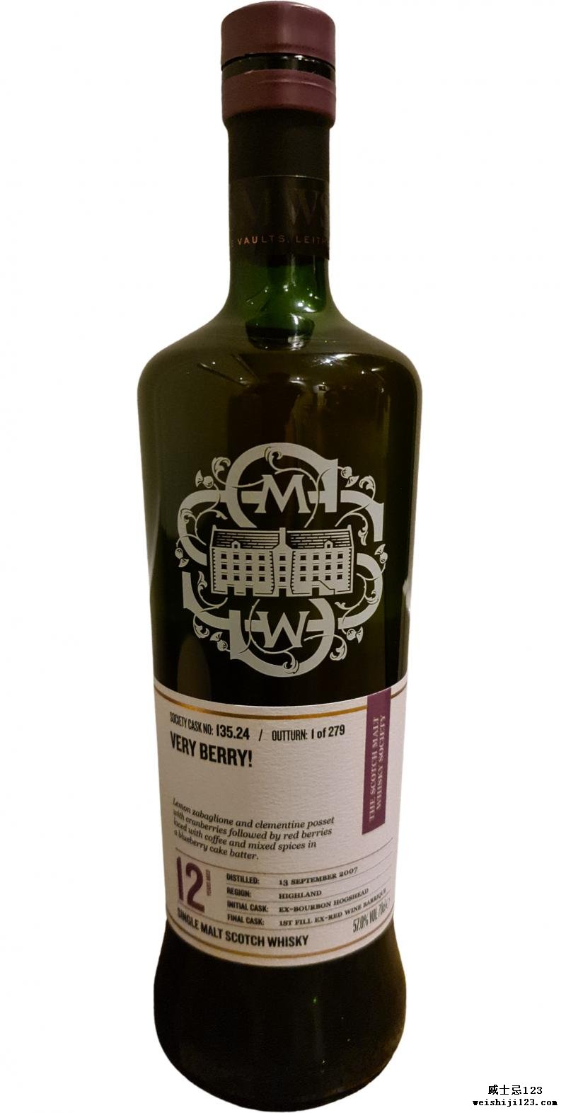 Loch Lomond 2007 SMWS 135.24