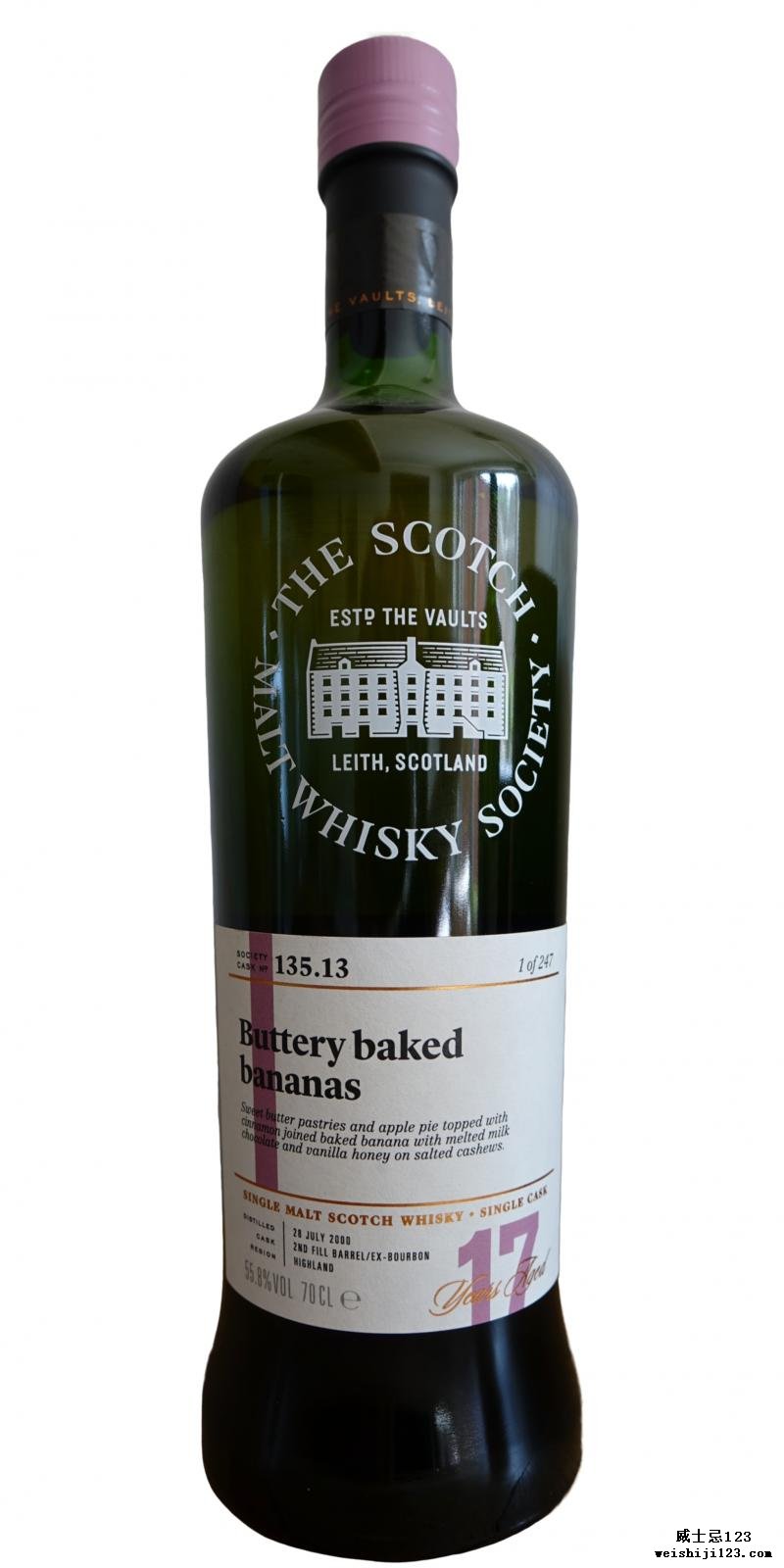 Loch Lomond 2000 SMWS 135.13