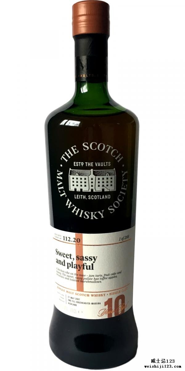 Inchmurrin 2007 SMWS 112.20