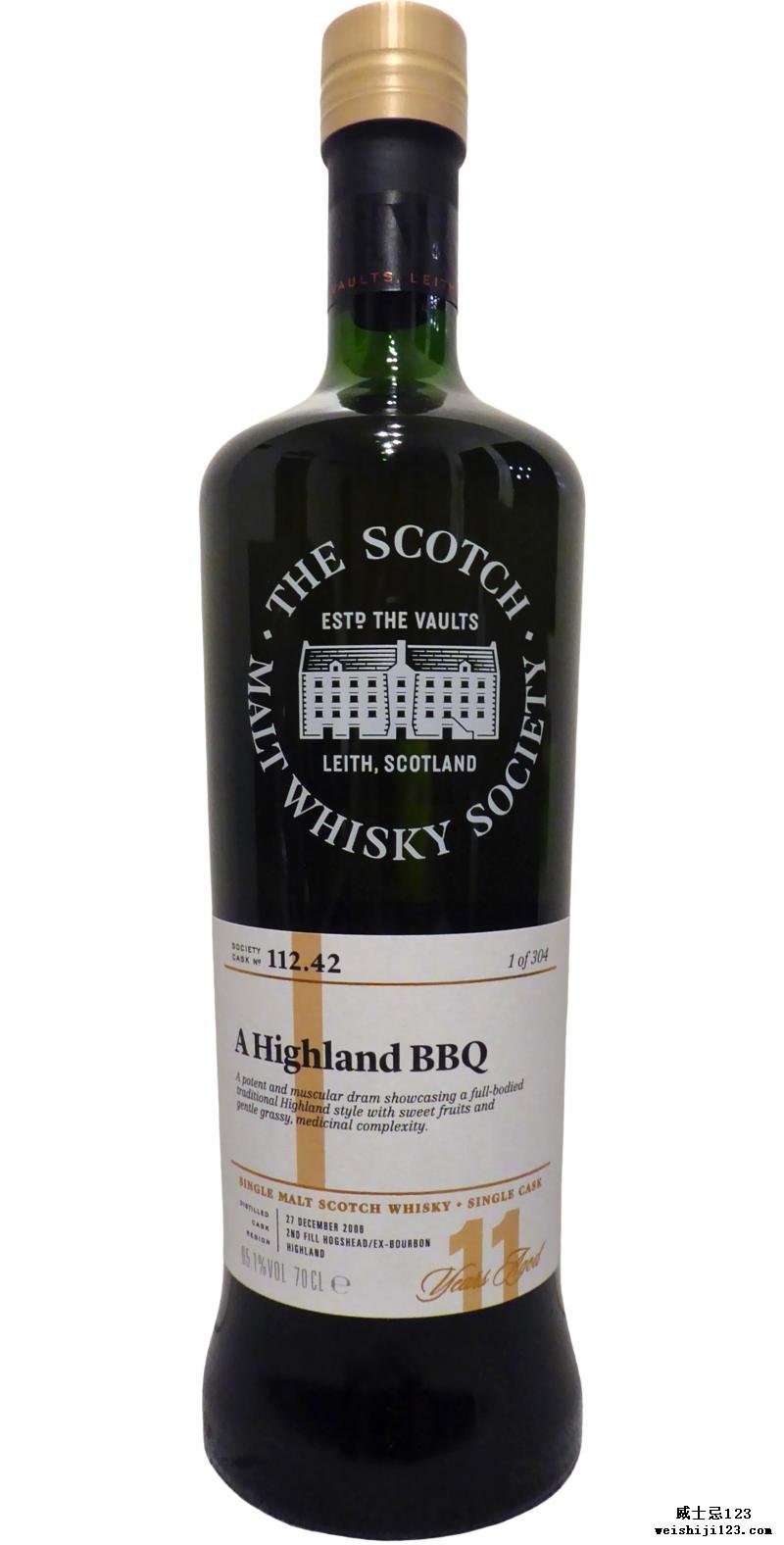 Inchmurrin 2006 SMWS 112.42