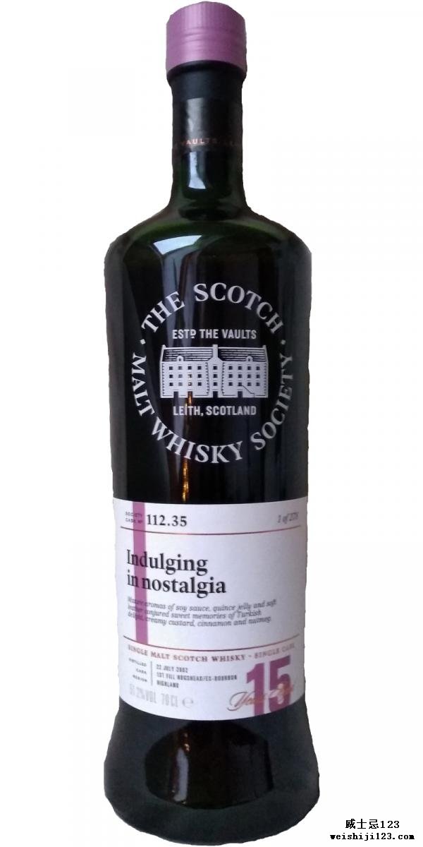 Inchmurrin 2002 SMWS 112.35