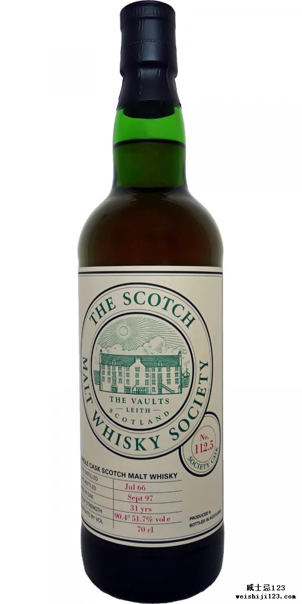 Inchmurrin 1966 SMWS 112.5