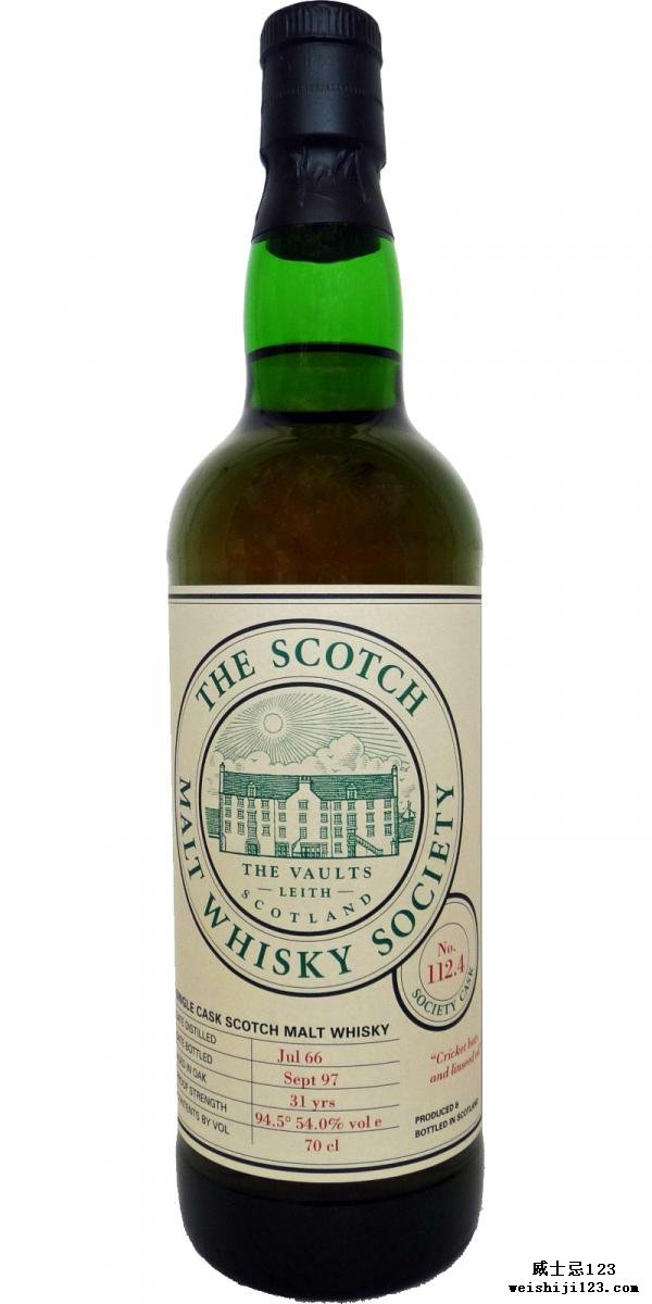 Inchmurrin 1966 SMWS 112.4