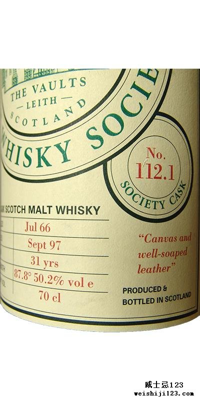 Inchmurrin 1966 SMWS 112.1