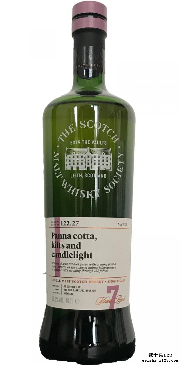 Croftengea 2011 SMWS 122.27