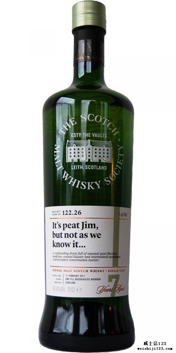 Croftengea 2011 SMWS 122.26