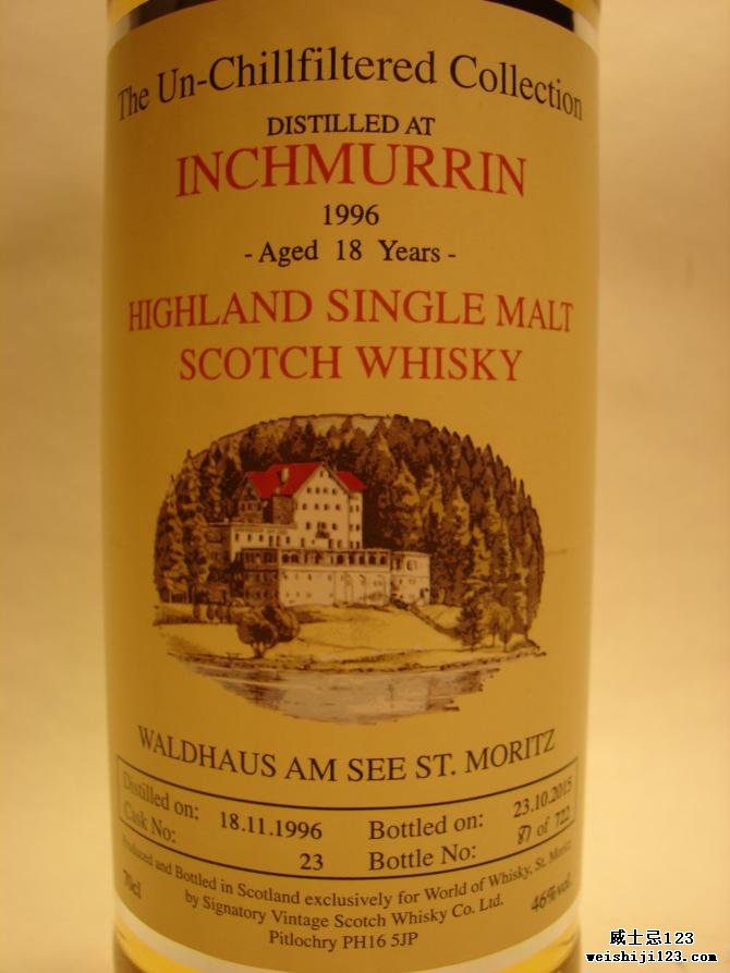 Inchmurrin 1996 SV