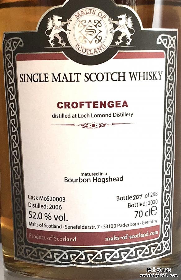 Croftengea 2006 MoS