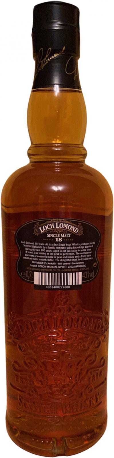 Loch Lomond 18-year-old