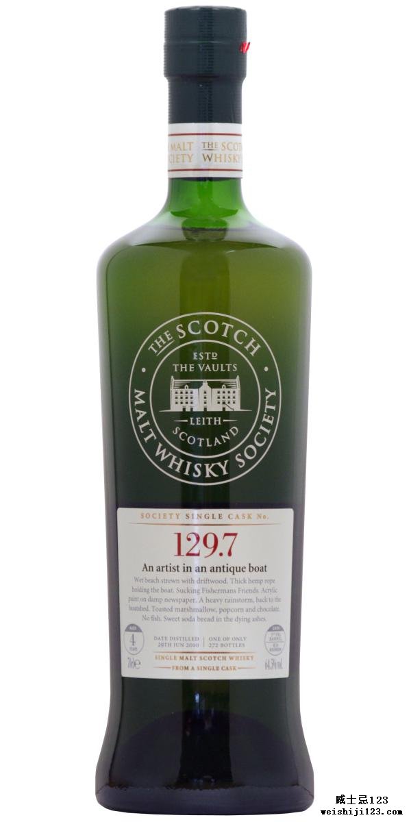 Kilchoman 2010 SMWS 129.7