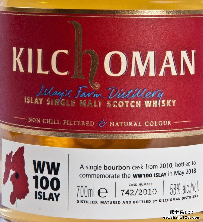 Kilchoman WW100 Islay