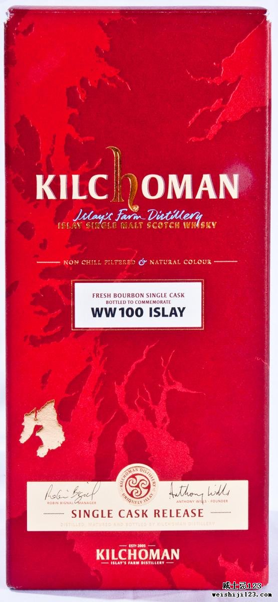 Kilchoman WW100 Islay