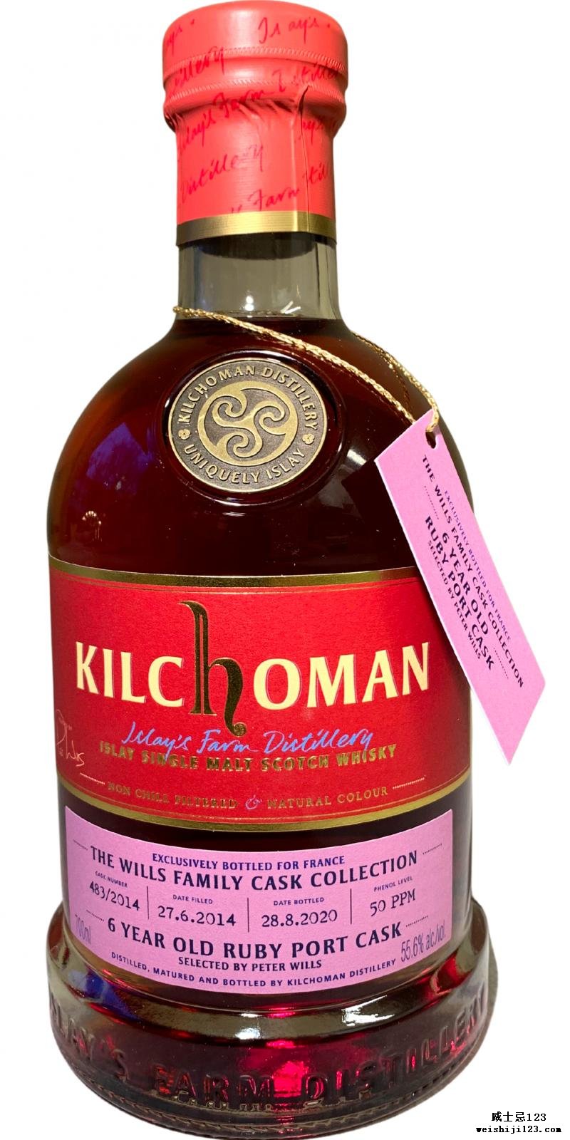 Kilchoman The Wills Family Cask Collection - Peter Wills