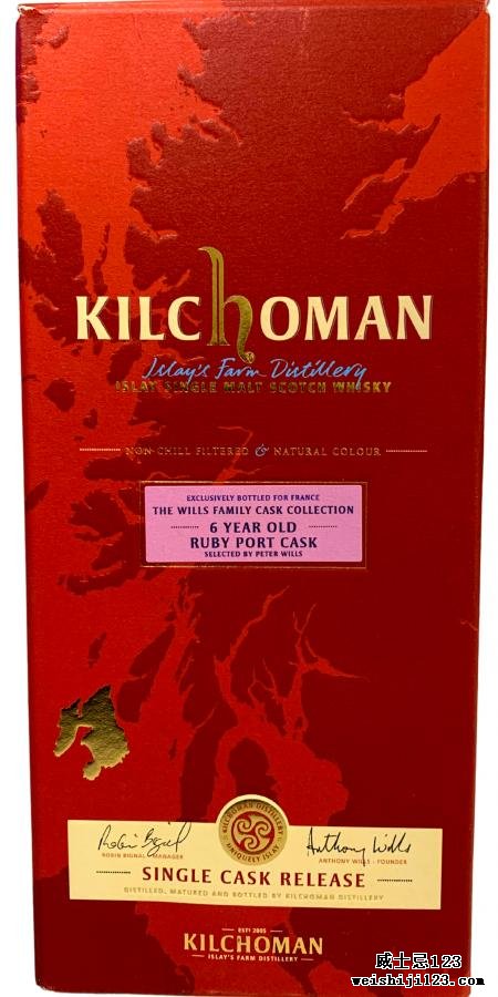 Kilchoman The Wills Family Cask Collection - Peter Wills