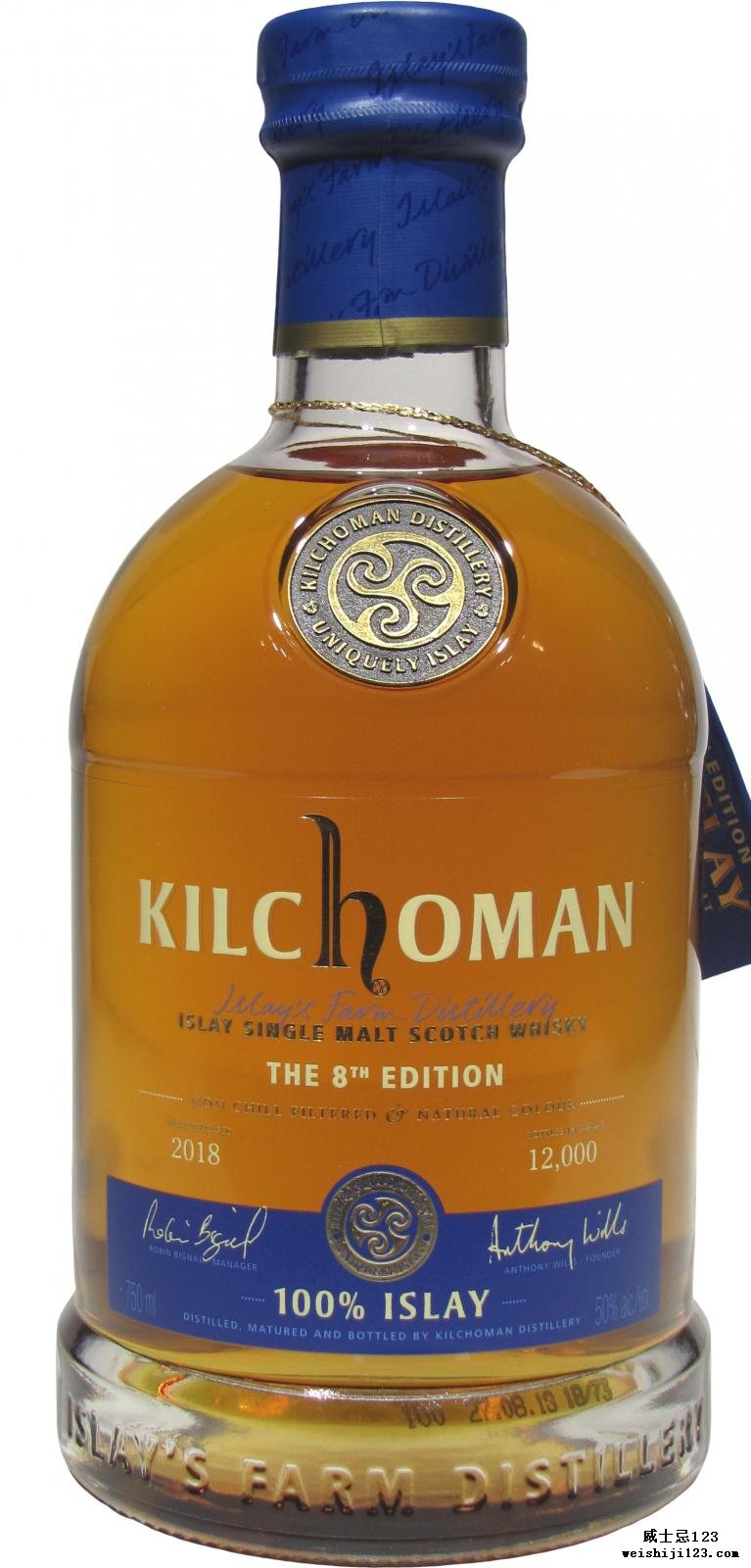 Kilchoman 100% Islay