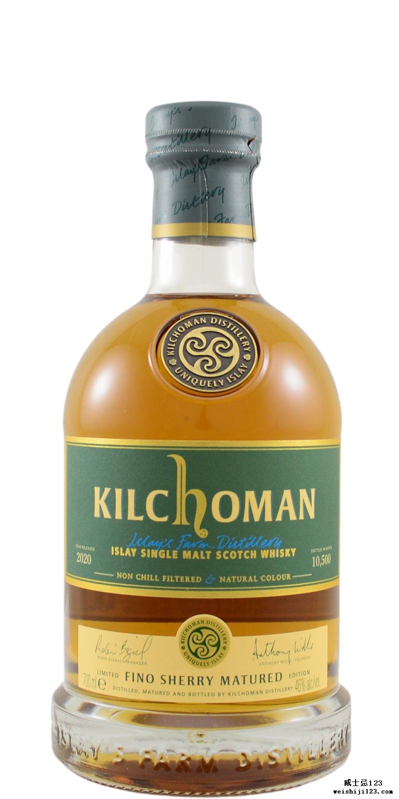 Kilchoman Fino Sherry Matured