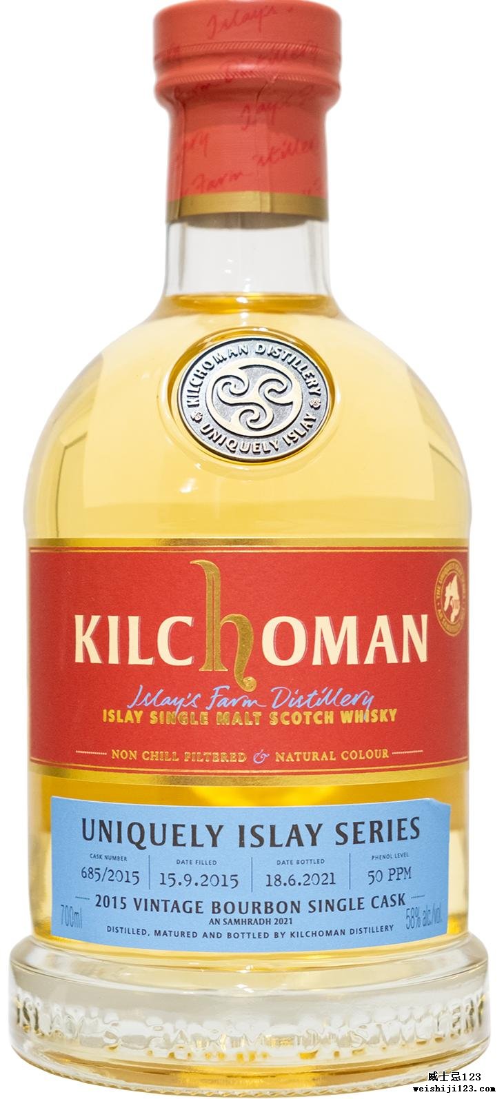 Kilchoman 2015