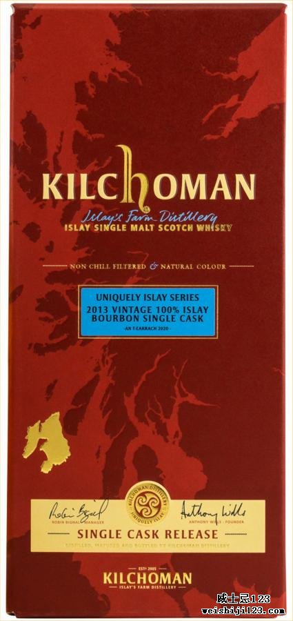 Kilchoman 2013 100% Islay