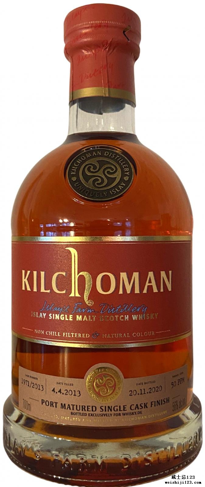 Kilchoman 2013