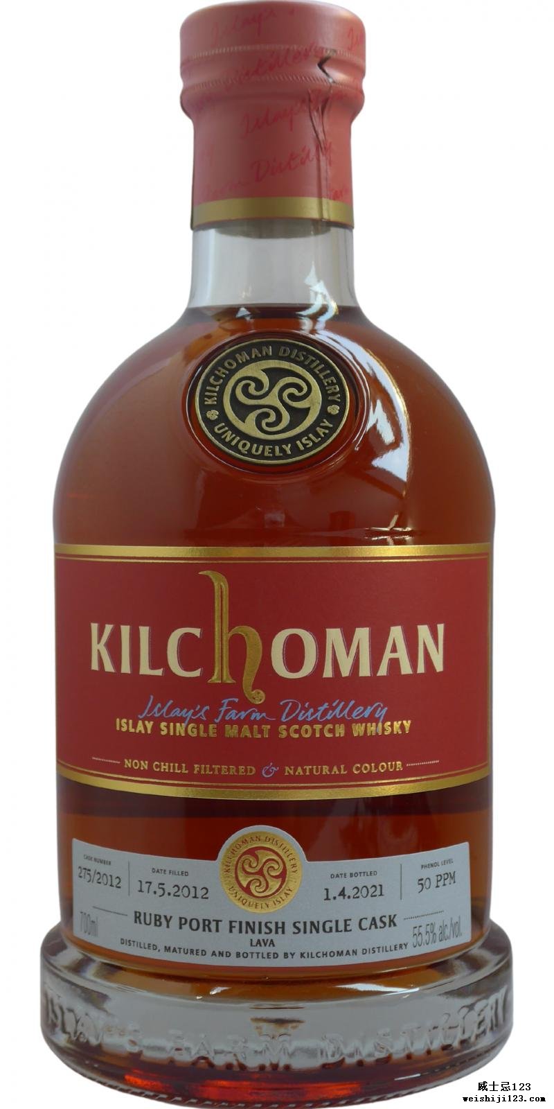 Kilchoman 2012