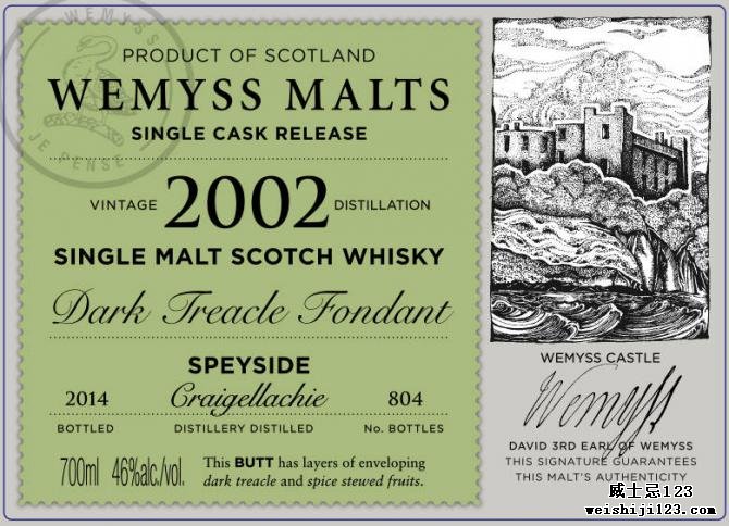 Craigellachie 2002 Wy