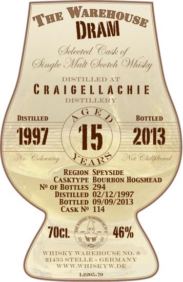 Craigellachie 1997 WW8