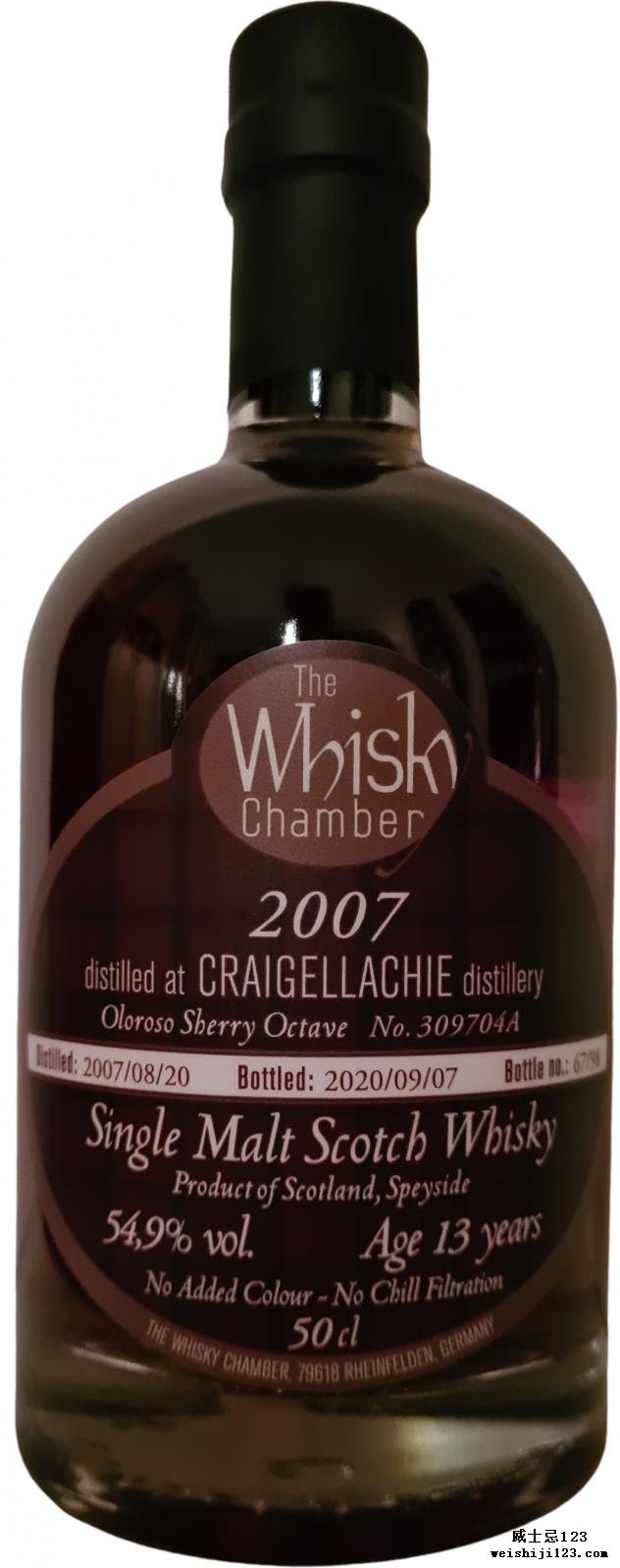 Craigellachie 2007 WCh