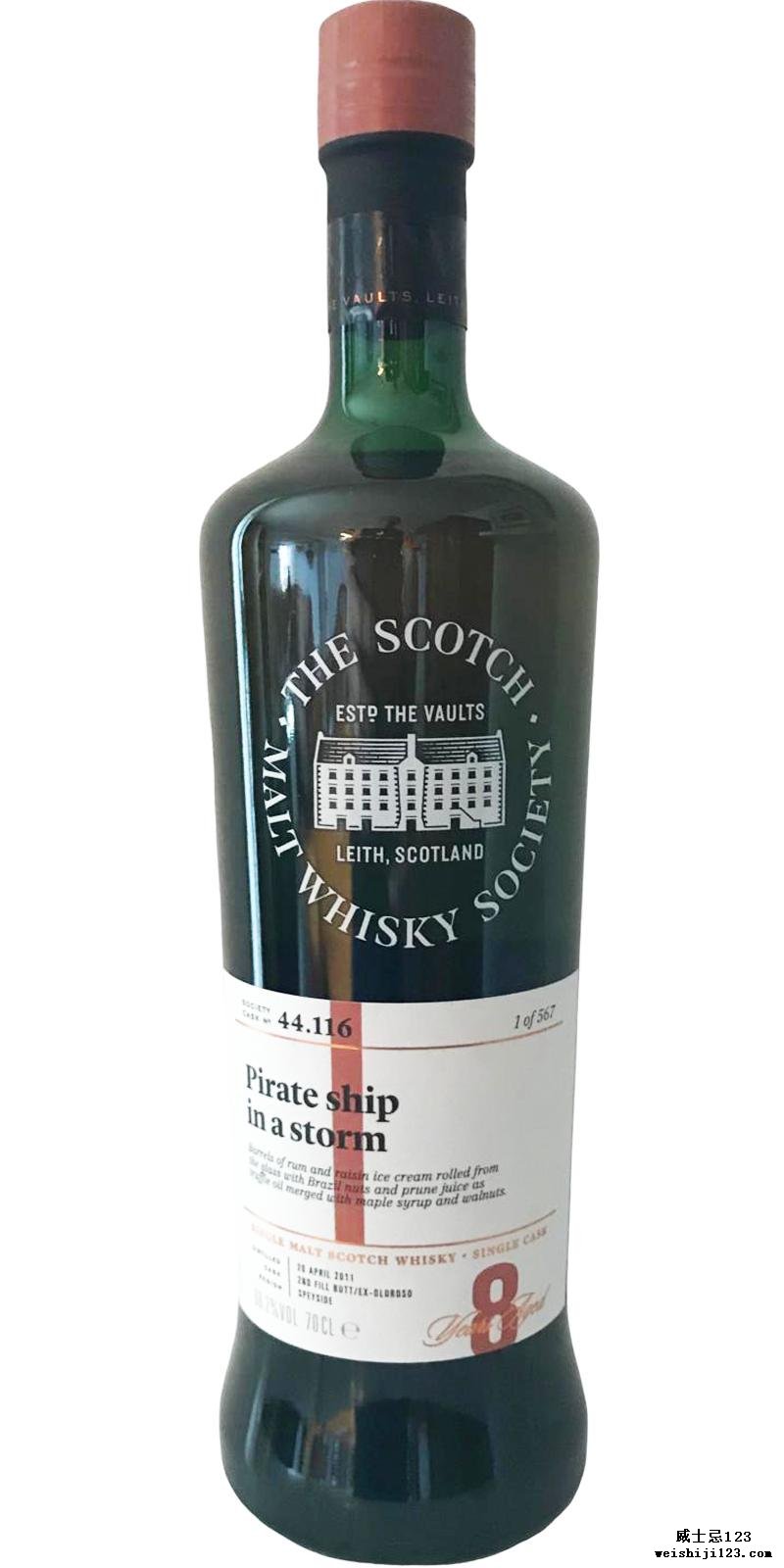 Craigellachie 2011 SMWS 44.116