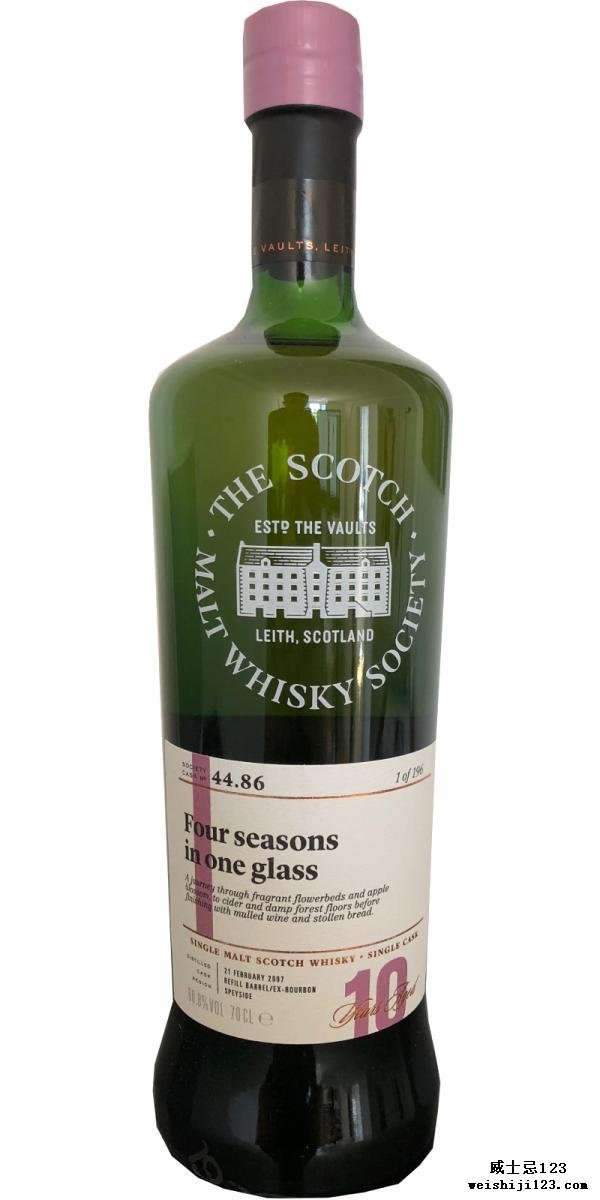 Craigellachie 2007 SMWS 44.86