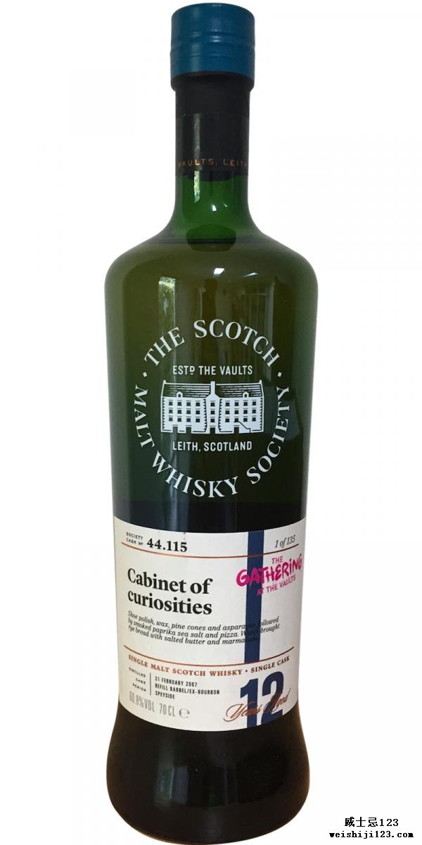 Craigellachie 2007 SMWS 44.115