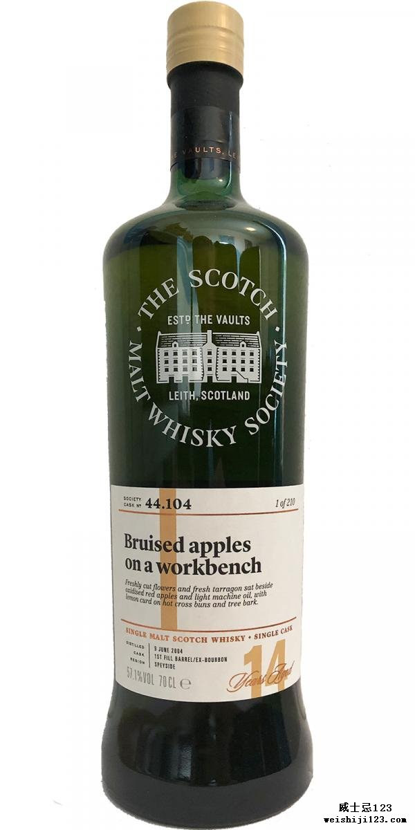 Craigellachie 2004 SMWS 44.104