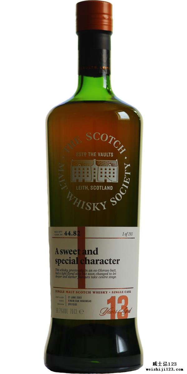 Craigellachie 2003 SMWS 44.82