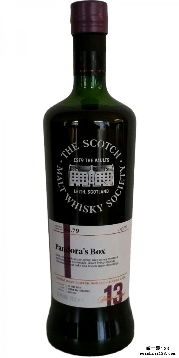 Craigellachie 2003 SMWS 44.79