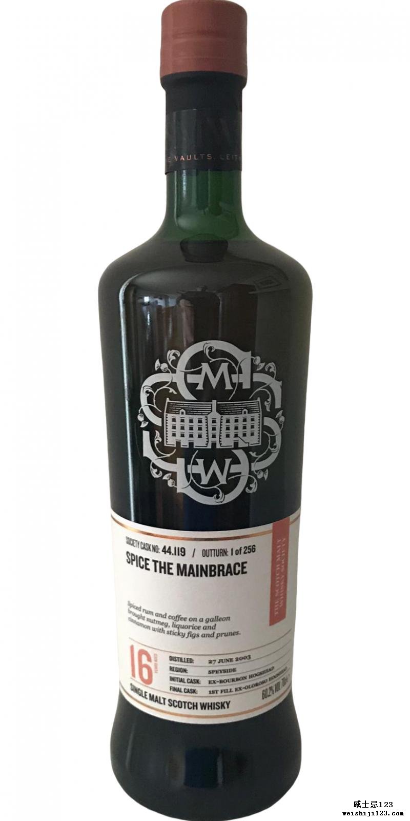 Craigellachie 2003 SMWS 44.119