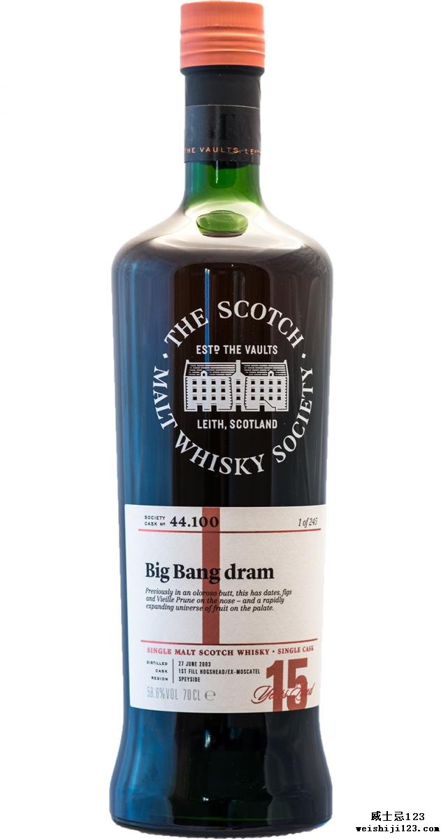 Craigellachie 2003 SMWS 44.100