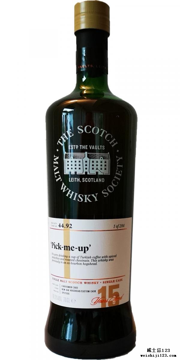 Craigellachie 2002 SMWS 44.92