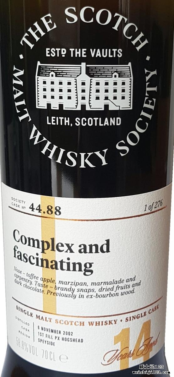 Craigellachie 2002 SMWS 44.88