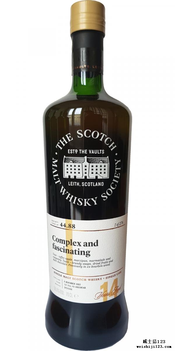 Craigellachie 2002 SMWS 44.88