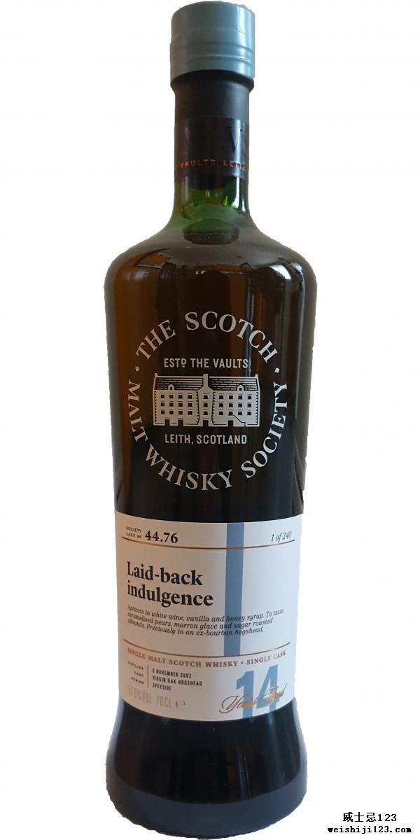 Craigellachie 2002 SMWS 44.76