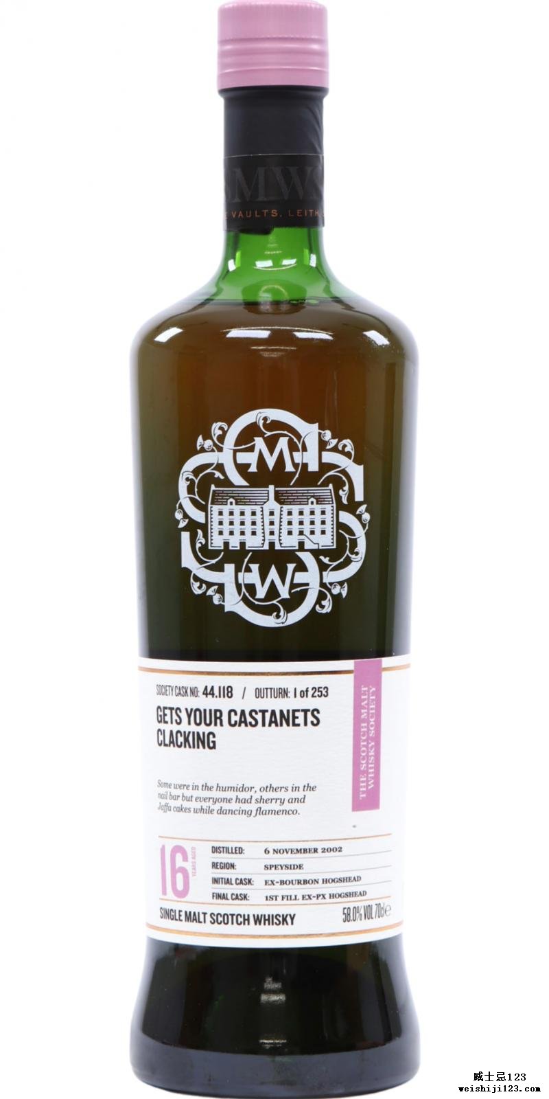 Craigellachie 2002 SMWS 44.118