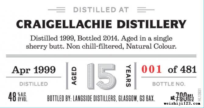 Craigellachie 1999 LsD