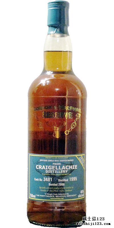 Craigellachie 1995 GM