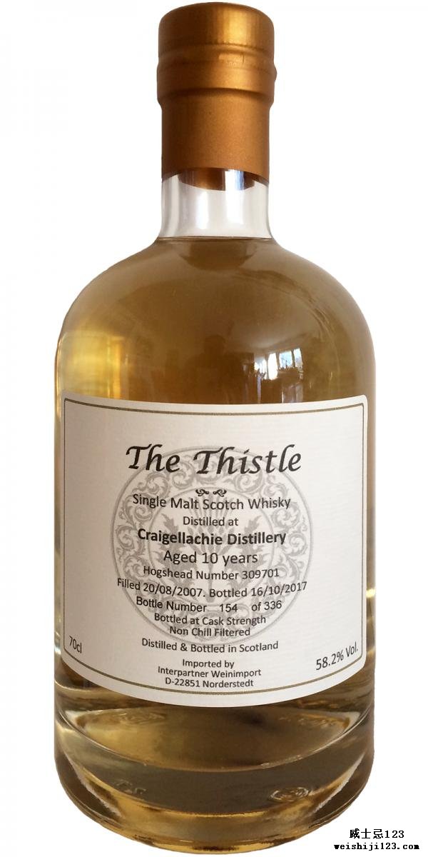 Craigellachie 2007 InW